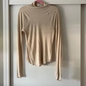 Beige Intimately Free People Large long sleeve